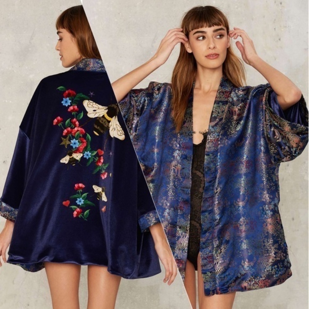 Jaded London Robin Reversible Kimono
